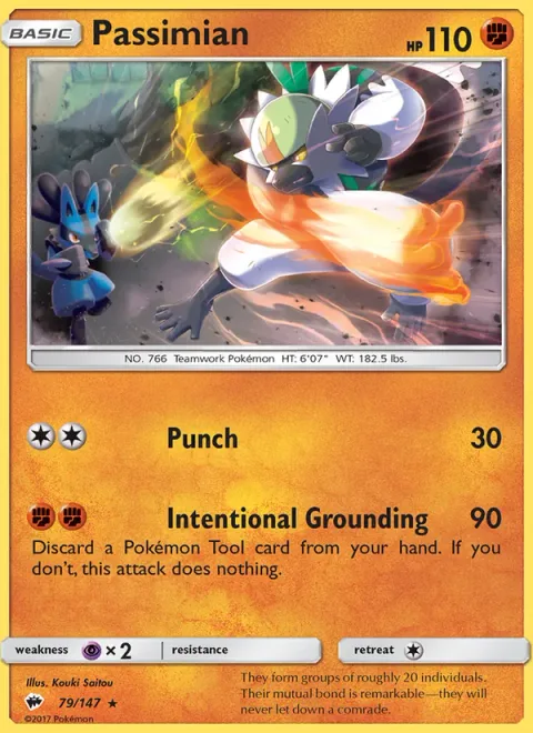 Passimian [Punch | Intentional Grounding]