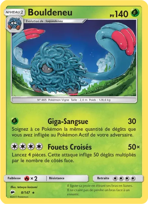 Tangrowth [Giga Drain | Crosswise Whip]