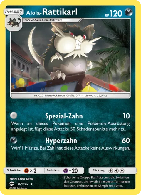 Alolan Raticate [Enhanced Fang | Hyper Fang]