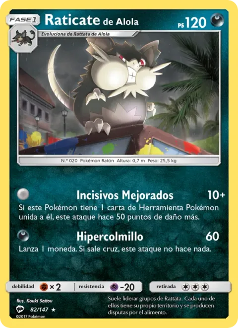 Alolan Raticate [Enhanced Fang | Hyper Fang]