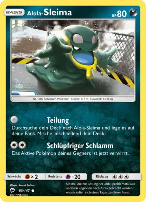 Alolan Grimer [Division | Slippery Sludge]