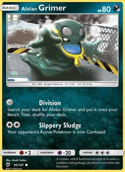Alolan Grimer [Division | Slippery Sludge]