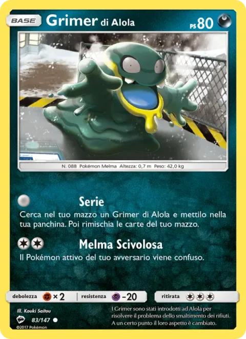 Alolan Grimer [Division | Slippery Sludge]