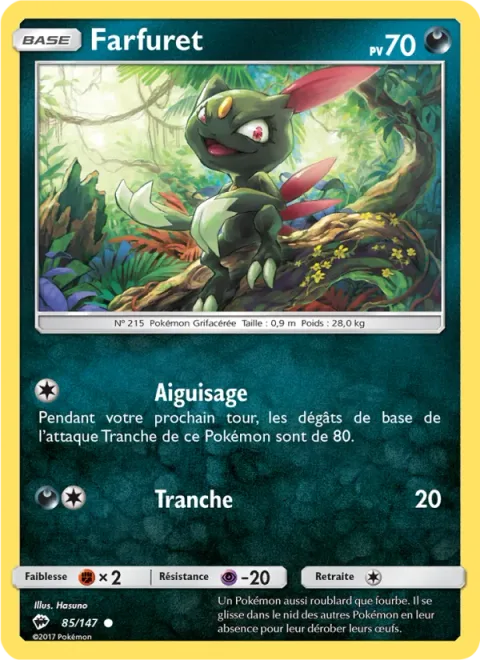 Sneasel [Hone Claws | Slash]