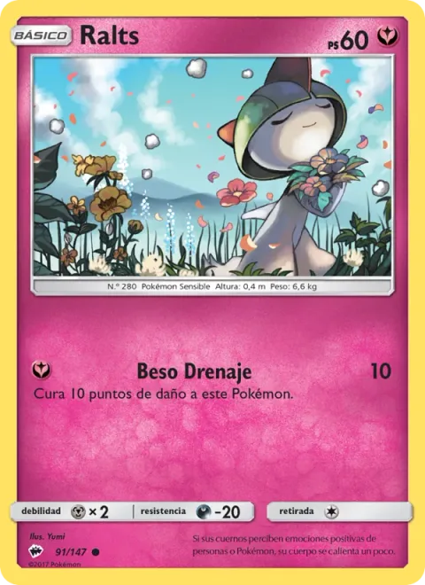 Ralts [Draining Kiss]