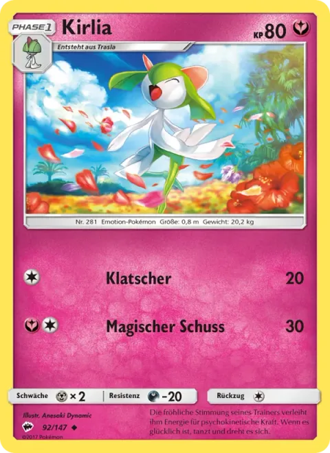Kirlia [Smack | Magical Shot]