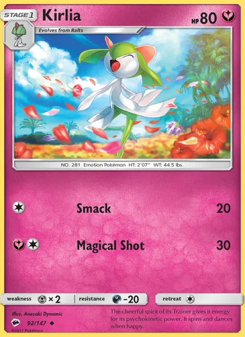 Kirlia [Smack | Magical Shot]