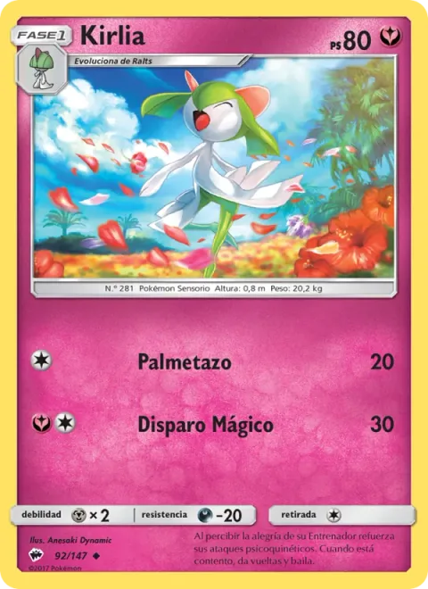 Kirlia [Smack | Magical Shot]