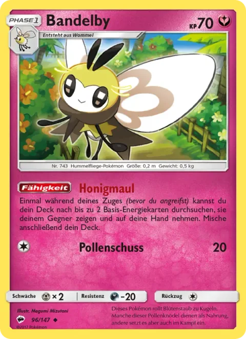 Ribombee [Honey Gather | Pollen Shot]