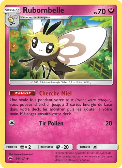 Ribombee [Honey Gather | Pollen Shot]