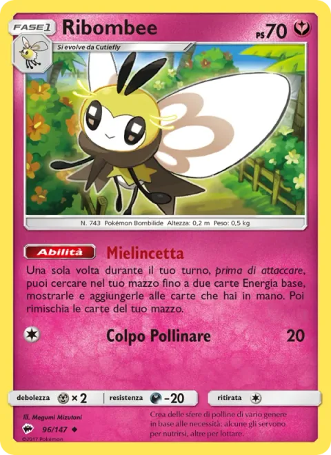 Ribombee [Honey Gather | Pollen Shot]