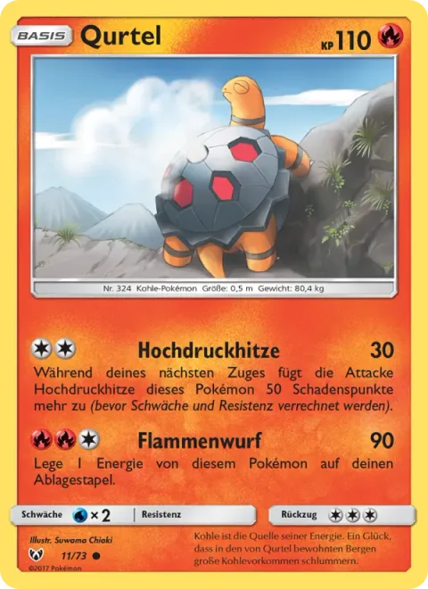 Torkoal [High-Pressure Heat | Flamethrower]