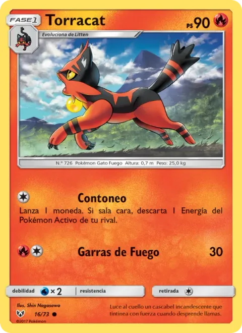 Torracat [Swagger | Fire Claws]