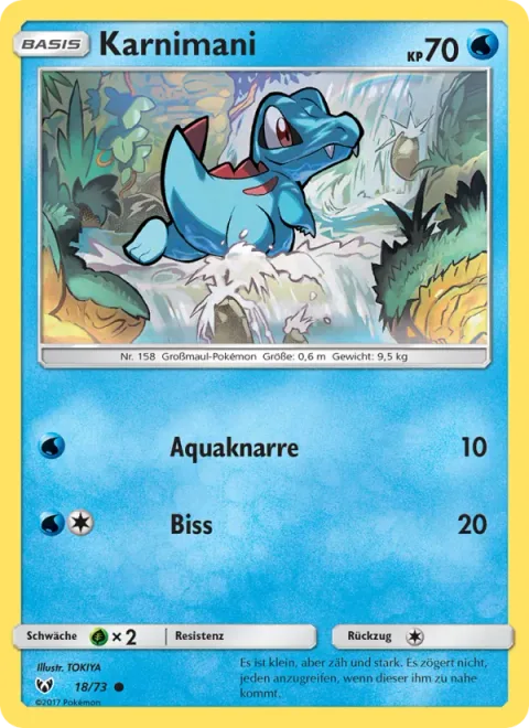 Totodile [Water Gun | Bite]