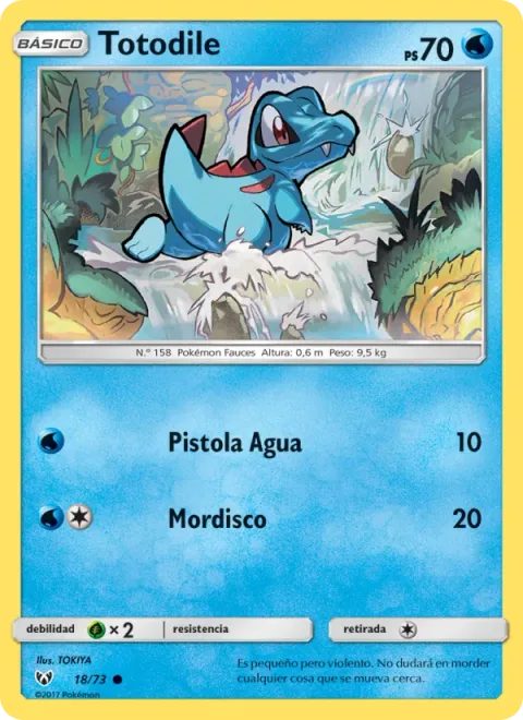 Totodile [Water Gun | Bite]