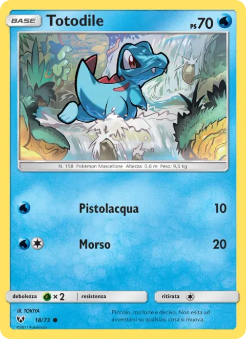 Totodile [Water Gun | Bite]