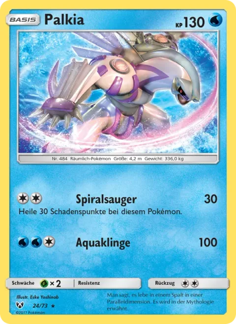 Palkia [Spiral Drain | Aqua Blade]
