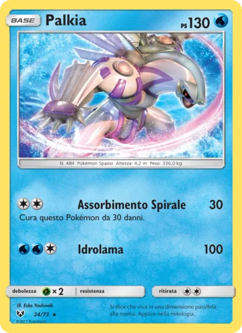 Palkia [Spiral Drain | Aqua Blade]
