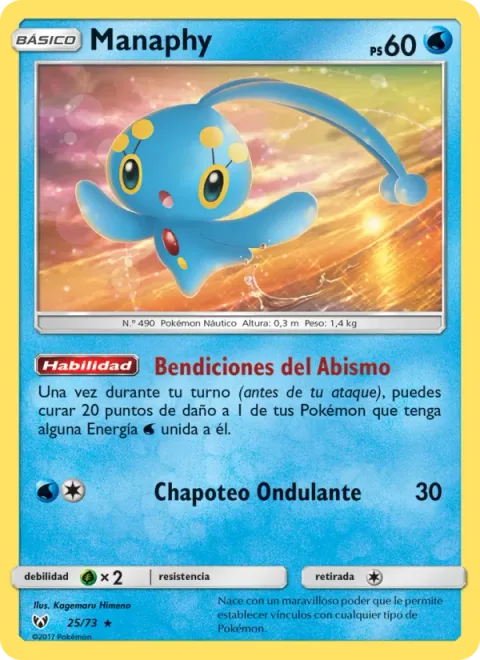 Manaphy [Blessings to the Deep | Wave Splash]
