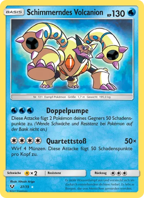 Shining Volcanion [Dual Pump | Quad Smash]