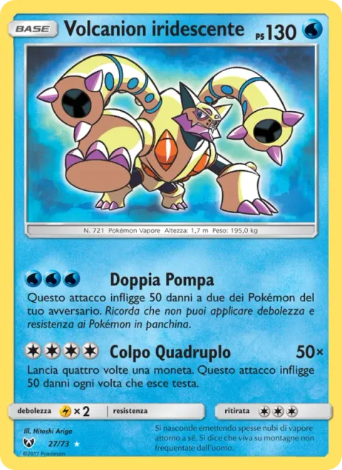 Shining Volcanion [Dual Pump | Quad Smash]