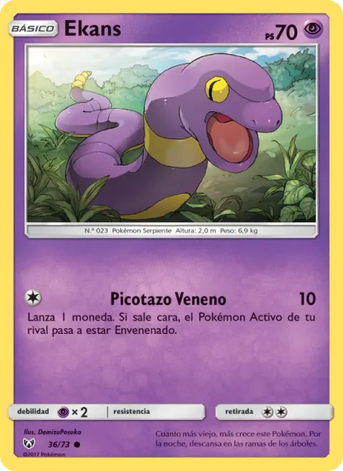 Ekans [Poison Sting]
