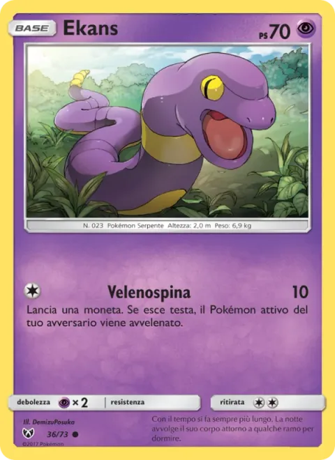 Ekans [Poison Sting]
