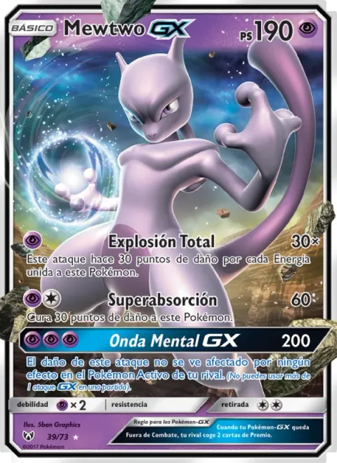 Mewtwo GX [Full Burst | Super Absorption | Psystrike GX]