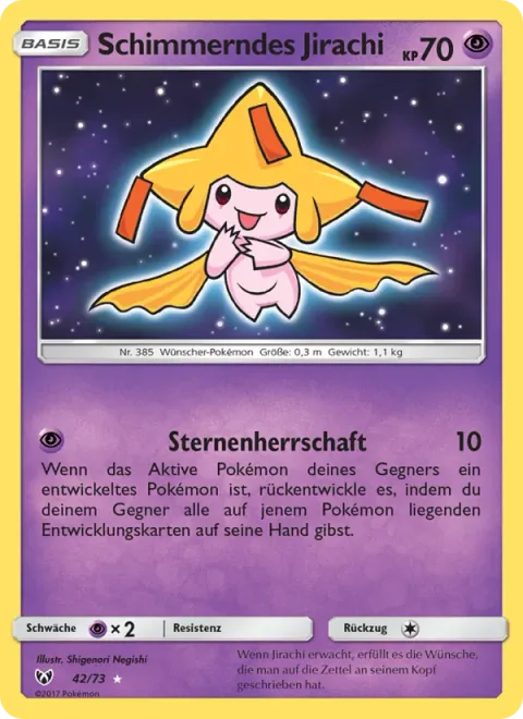Shining Jirachi [Stellar Reign]