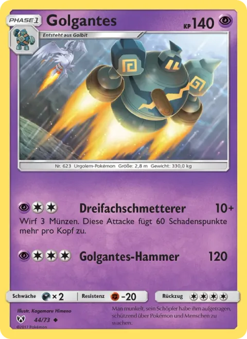 Golurk [Triple Smash | Golurk Hammer]