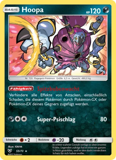 Hoopa [Scoundrel Guard | Super Psy Bolt]