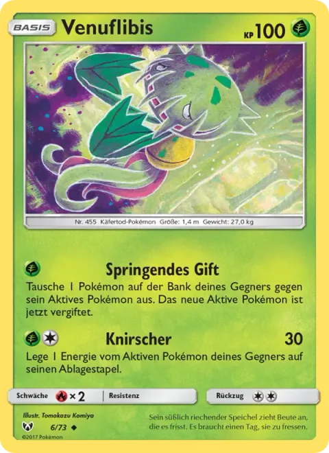 Carnivine [Flick Poison | Crunch]
