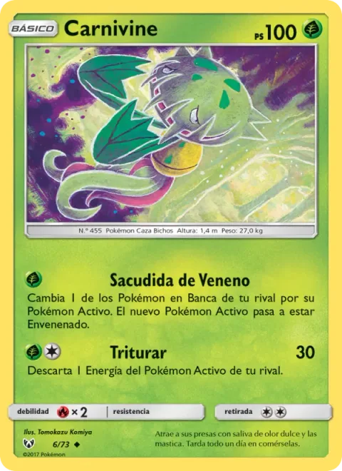 Carnivine [Flick Poison | Crunch]