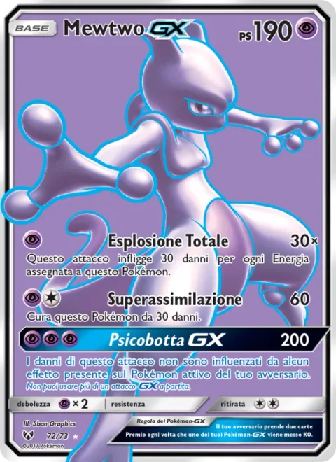 Mewtwo GX [Full Burst | Super Absorption | Psystrike GX]