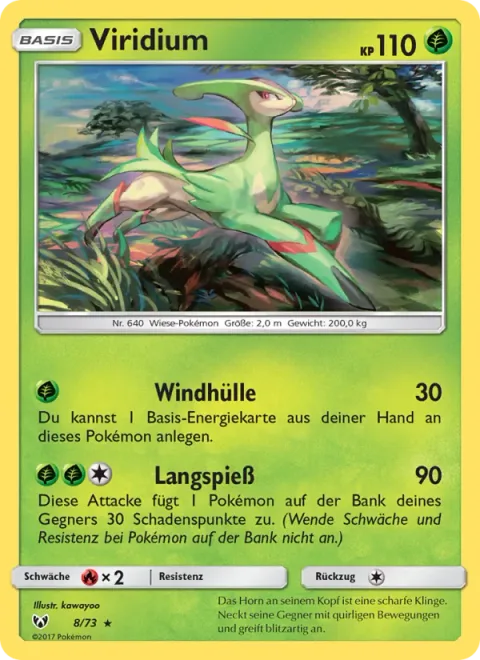 Virizion [Wrapped in Wind | Pike]