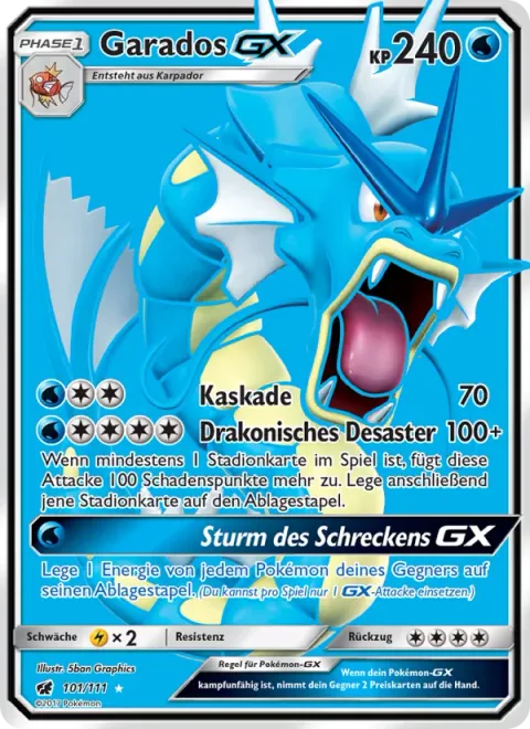 Gyarados GX [Waterfall | Draconic Disaster | Dread Storm GX]