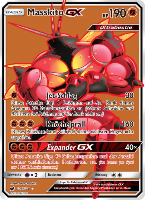 Buzzwole GX [Jet Punch | Knuckle Impact | Absorption GX]