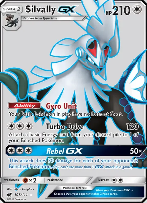 Silvally GX [Gyro Unit | Turbo Drive | Rebel GX]