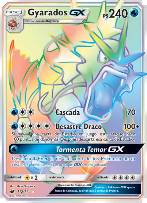 Gyarados GX [Waterfall | Draconic Disaster | Dread Storm GX]