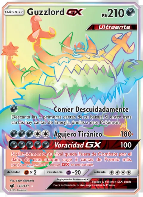 Guzzlord GX [Eat Sloppily | Tyrannical Hole | Glutton GX]