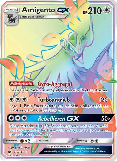 Silvally GX [Gyro Unit | Turbo Drive | Rebel GX]