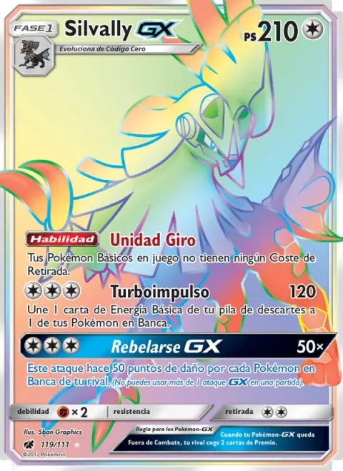 Silvally GX [Gyro Unit | Turbo Drive | Rebel GX]