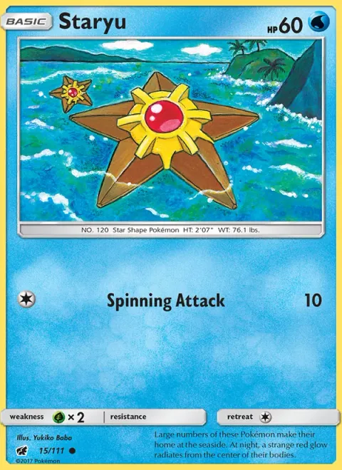 Staryu [Spinning Attack]