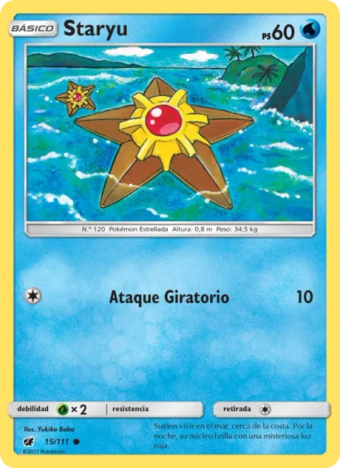 Staryu [Spinning Attack]