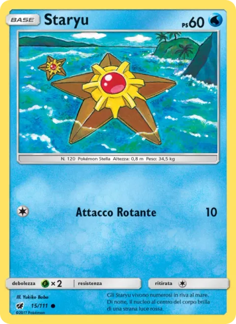 Staryu [Spinning Attack]