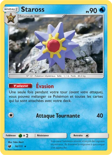 Starmie [Escape | Spinning Attack]