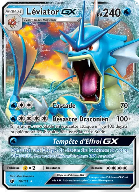 Gyarados GX [Waterfall | Draconic Disaster | Dread Storm GX]