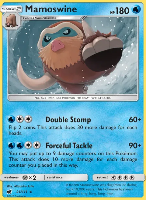 Mamoswine [Double Stomp | Forceful Tackle]