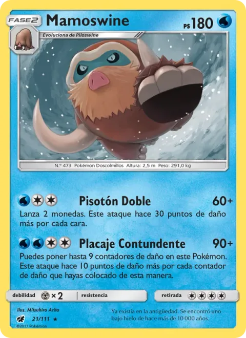 Mamoswine [Double Stomp | Forceful Tackle]