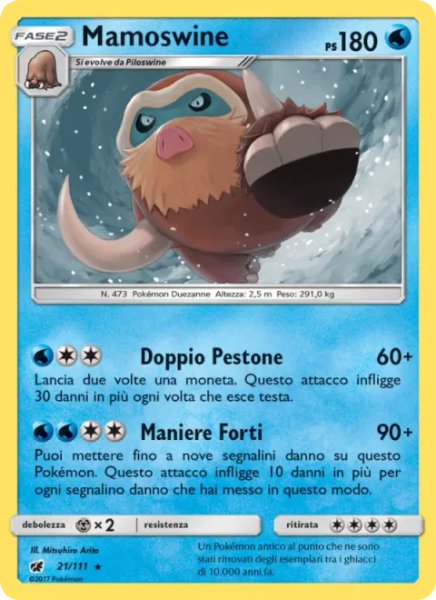 Mamoswine [Double Stomp | Forceful Tackle]